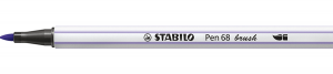 ROTULADOR PUNTA FIBRA PINCEL PEN 68 BRUSH VIOLETA STABILO 568/55
