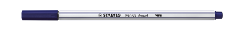 ROTULADOR PUNTA FIBRA PINCEL PEN 68 BRUSH AZUL PRUSIA STABILO 568/22 - Imagen 2