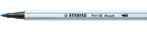 ROTULADOR PUNTA FIBRA PINCEL PEN 68 BRUSH AZUL OSCURO STABILO 568/41