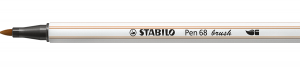 ROTULADOR PUNTA FIBRA PINCEL PEN 68 BRUSH OCRE OSCURO STABILO 568/89