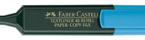 MARCADOR FLUOR TEXTLINER AZUL FABER CASTELL 154851