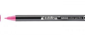 ROTULADOR PUNTA FINA 1200 ROSA EDDING 1200-09