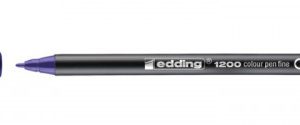 ROTULADOR PUNTA FINA 1200 VIOLETA EDDING 1200-08