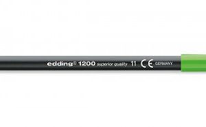 ROTULADOR PUNTA FINA 1200 VERDE CLARO EDDING 1200-11