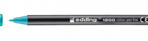 ROTULADOR PUNTA FINA 1200 AZUL TURQUESA EDDING 1200-14