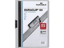DOSSIER CON CLIP 60 H A4 NEGRO DURABLE 2209-01