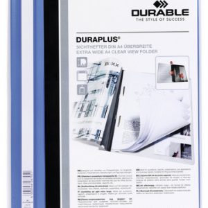 DOSSIER FASTENER DURAPLUS A4 PVC AZUL CLARO DURABLE 2579-06