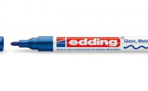 MARCADOR PERMANENTE 1-2MM 751 AZUL EDDING 751-03