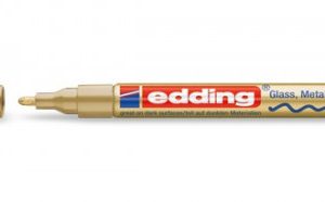 MARCADOR PERMANENTE 1-2MM 751 ORO EDDING 751-53