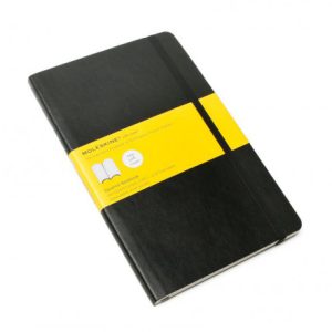 LIBRETA CLASICA TAPA BLANDA NEGRA L (13X21CM) CUADRICULADA MOLESKINE QP617