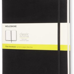 LIBRETA CLASICA TAPA DURA NEGRA XL (19X25CM) LISA MOLESKINE QP092