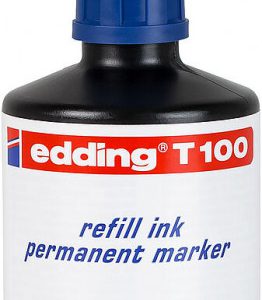 FRASCO TINTA PARA RELLENAR 100ML AZUL EDDING T100-03
