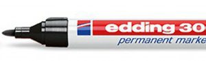 BLISTER 1 MARCADOR PERMANENTE 3000 NEGRO EDDING E-3000/1-01