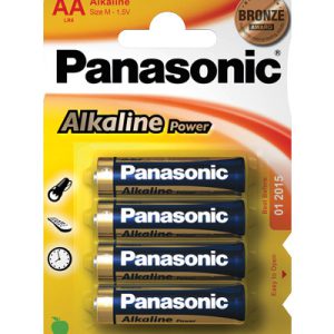 Goobay LR6 4-BL Panasonic Alkaline Power Batería de un solo uso AA Alcalino