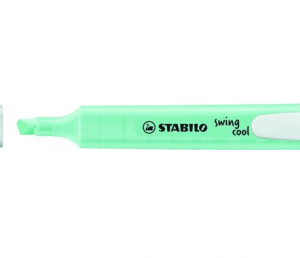 MARCADOR FLUORESCENTE SWING COOL PASTEL TRAZO 1/4MM. TURQUESA STABILO 275/113-8