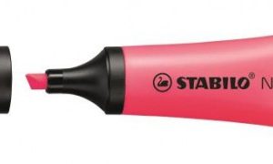MARCADOR FLUORESCENTE NEON TRAZO 2/5MM. ROSA STABILO 72/56