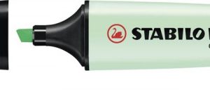 MARCADOR.FLUORESCENTE BOSS TRAZO 2/5MM. VERDE PASTEL STABILO 70/116
