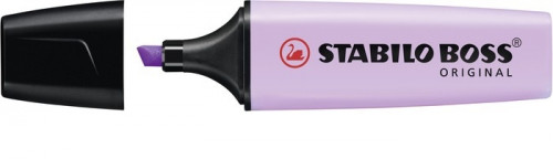 MARCADOR.FLUORESCENTE BOSS TRAZO 2/5MM. VIOLETA PASTEL STABILO 70/155