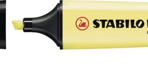 MARCADOR.FLUORESCENTE BOSS TRAZO 2/5MM. AMARRILLO PASTEL STABILO 70/144