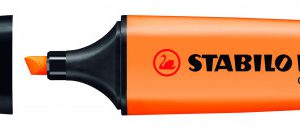 MARCADOR FLUORESCENTE BOSS ORIGINAL TRAZO 2/5MM. NARANJA STABILO 70/54
