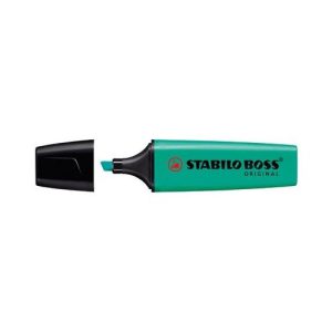 MARCADOR FLUORESCENTE BOSS ORIGINAL TRAZO 2/5MM. TURQUESA STABILO 70/51