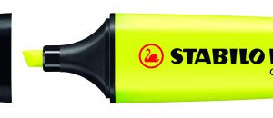 MARCADOR FLUORESCENTE BOSS ORIGINAL TRAZO 2/5MM. AMARILLO STABILO 70/24