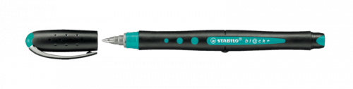 ROLLER BLACK + FINE PUNTA F PRECISION COLOR TURQUESA STABILO 1016/51