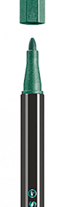 ROTULADOR ACUARELABLE METAL PUNTA MEDIA 1,4MM. PEN 68 VERDE STABILO 68/836