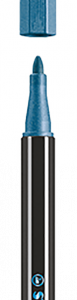 ROTULADOR ACUARELABLE METAL PUNTA MEDIA 1,4MM. PEN 68 AZUL STABILO 68/841