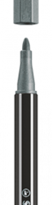 ROTULADOR ACUARELABLE METAL PUNTA MEDIA 1,4MM. PEN 68 PLATA STABILO 68/805
