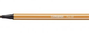 ROTULADOR PUNTA FIBRA MEDIA 1MM. PEN 68 OCRE OSCURO STABILO 68/89