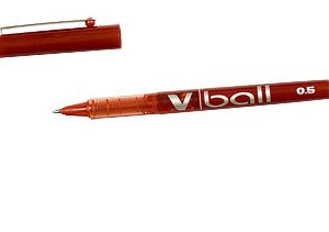 ROLLER TINTA LIQUIDA V-BALL 0.5MM ROJO PILOT BL-VB5-R