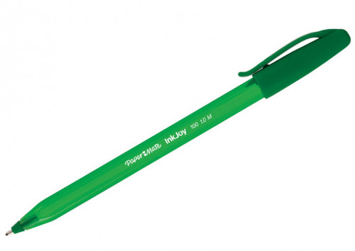 BOLIGRAFO INKJOY 100 1MM VERDE PAPERMATE S0957150
