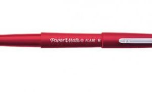 ROTULADOR FLAIR PUNTA FIBRA NYLON ROJO PAPERMATE S0190993