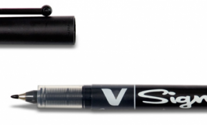 ROTULADOR VSIGNPEN PUNTA FIBRA NEGRO PILOT SW-VSP-B
