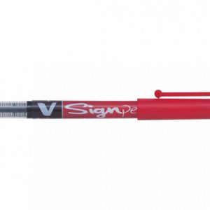 ROTULADOR VSIGNPEN PUNTA FIBRA ROJO PILOT SW-VSP-R