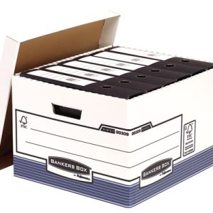 CONTENEDOR DE ARCHIVOS TAMAÑO FOLIO AZUL BANKERS BOX 0030901