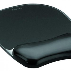 ALFOMBRILLA CON REPOSAMUÑECAS RATON GEL NEGRO FELLOWES 9112101