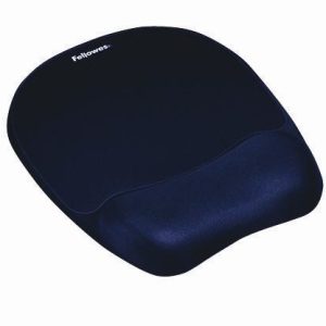 ALFOMBRILLA CON REPOSAMUÑECAS MEMORY FOAM AZUL FELLOWES 9172801