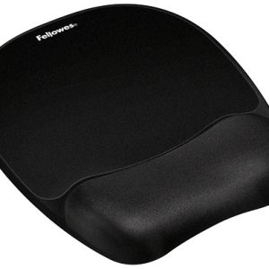 ALFOMBRILLA CON REPOSAMUÑECAS MEMORY FOAM NEGRO FELLOWES 9176501