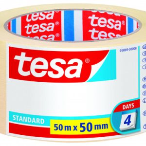 CINTA DE PINTOR STANDARD PARA PROFESIONALES 50MM.X50M. TESA 05089-00000-02