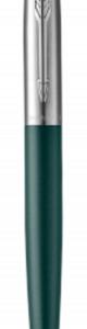 BOLÍGRAFO JOTTER XL GREENWICH VERDE MATE RIBETE DE COLOR CROMADO PLUMÍN MEDIO TINTA AZUL PARKER 2068511