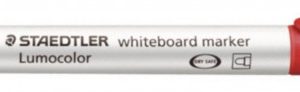 MARCADOR PIZARRA LUMOCOLOR MARKER 351 TRAZO 2MM. ROJO STAEDTLER 351-2