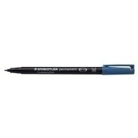 MARCADOR LUMOCOLOR PERMANENTE PUNTA MEDIA 1MM. AZUL STAEDTLER 317-3