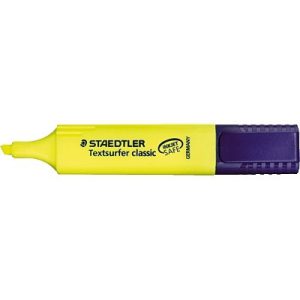MARCADOR FLUORESCENTE TEXTSURFER CLASSIC 1-5MM. AMARILLO STAEDTLER 364-1