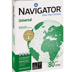 PAQUETE 500H PAPEL 80GR A3 NAVIGATOR CIE169 40003925