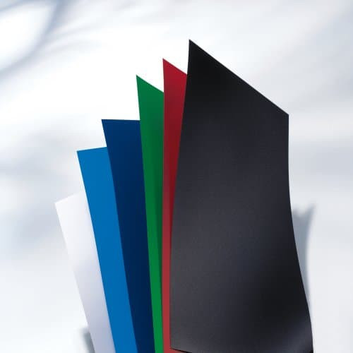 CAJA DE 100 CUBIERTAS POLIPROPILENO FORMATO A4 DE 300 MICRAS COLOR NEGRO GBC IB386831 - Imagen 3
