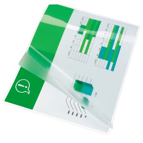 CAJA DE 100 BOLSAS DE PLASTIFICACIÓN 216X303 FORMATO A4 80 MICRAS GBC IB585036 - Imagen 4