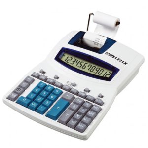 CALCULADORA IMPRESORA DE 12 DIGITOS MODELO 1221X ALIMENTACIÓN RED IBICO IB410055