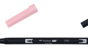 ROTULADOR DOBLE PUNTA PINCEL COLOR BLUSH TOMBOW ABT-772